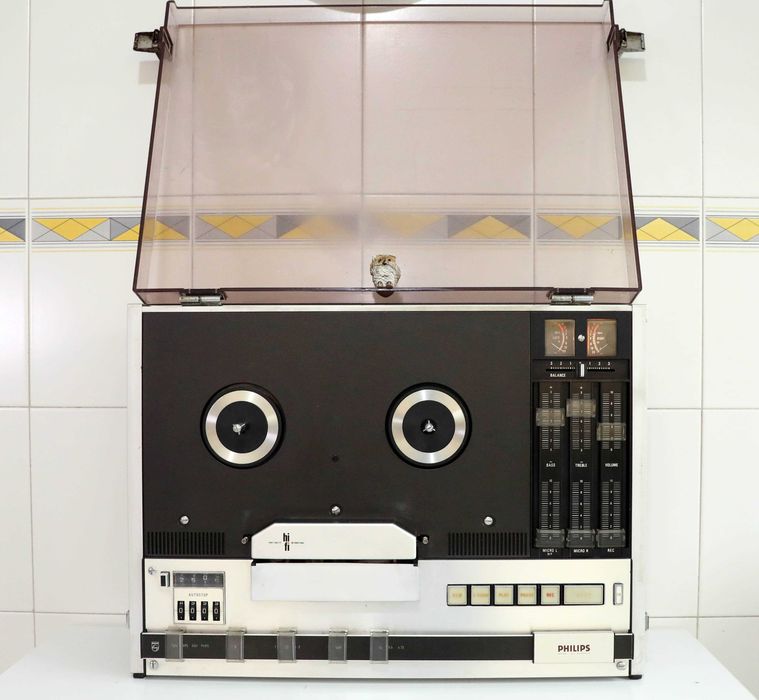 Philips Gravador de Bobines Reel to Reel.