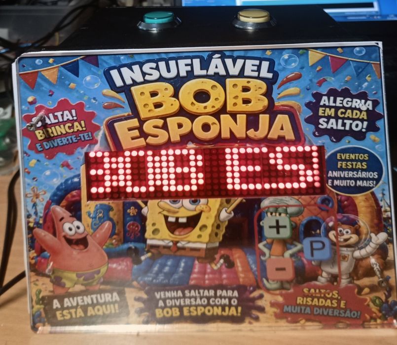 Temporizador para insufláveis