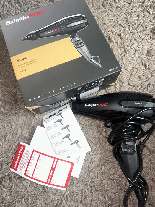 Фен BaByliss PRO Caruso 2400W