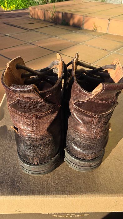 Botas Homem Levis Strauss & Co. de couro de qualidade
