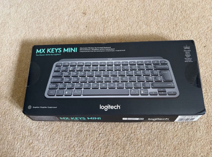 Logitech MX Keys Mini Illuminated Graphite US