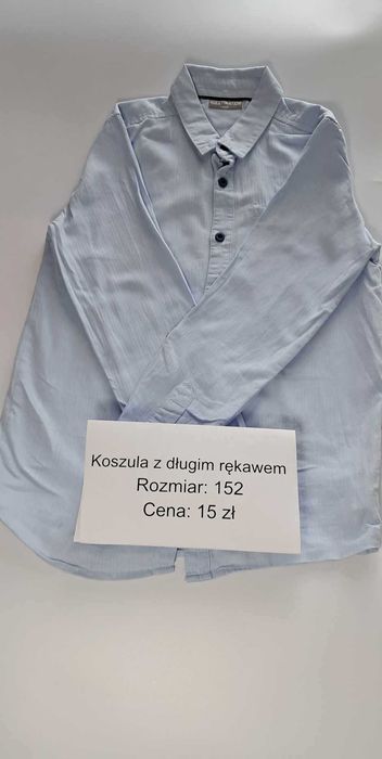 Koszula z długim rękawem r.152