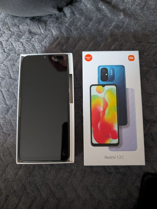 Xiaomi Redmi 12c graphite gray stan idealny