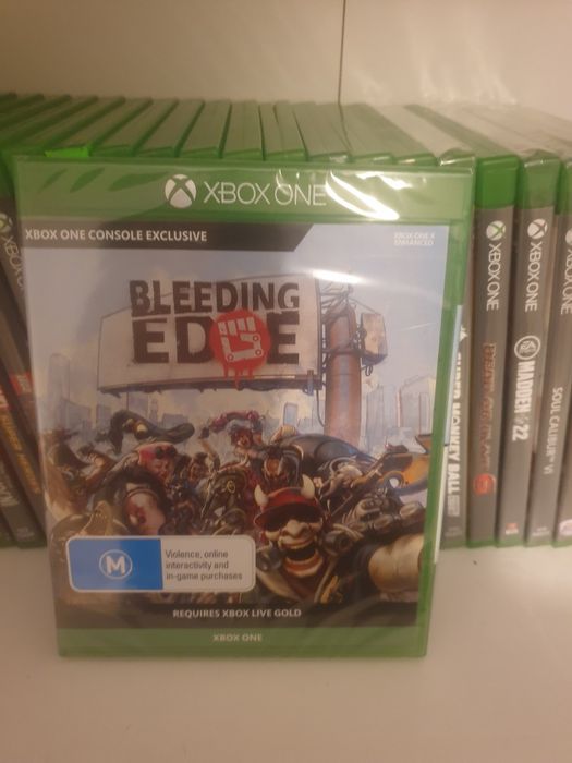 Bleeding Edge nowa folia plomba xbox one