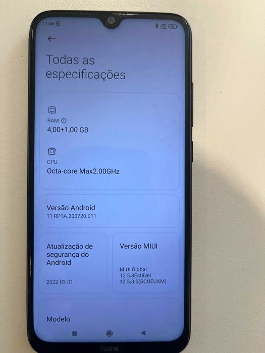 Xiaomi Redmi Note 8 (Edição 2021) - Desbloqueado - Excelente Estado