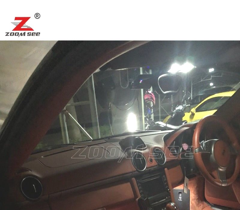KIT COMPLETO 19 LAMPADAS LED INTERIOR PARA PORSCHE CAYMAN 987 05-12