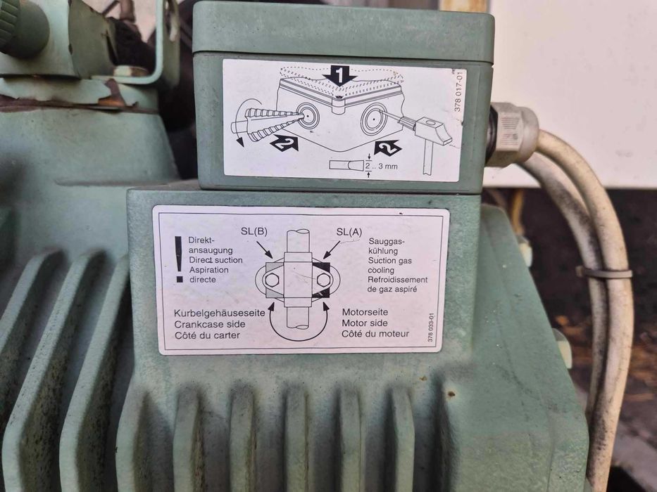 Agregat chłodniczy sprężarka Biłzer