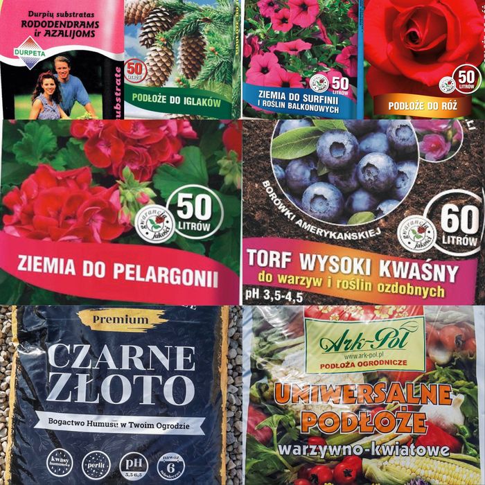 Podłoże ogrodnicze, ziemia ogrodowa, CZARNE ZŁOTO