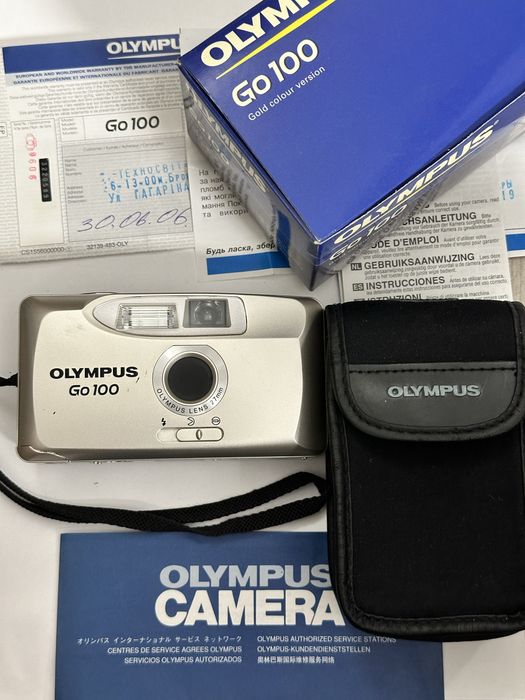 Olympus Mju  Olympus Go 100