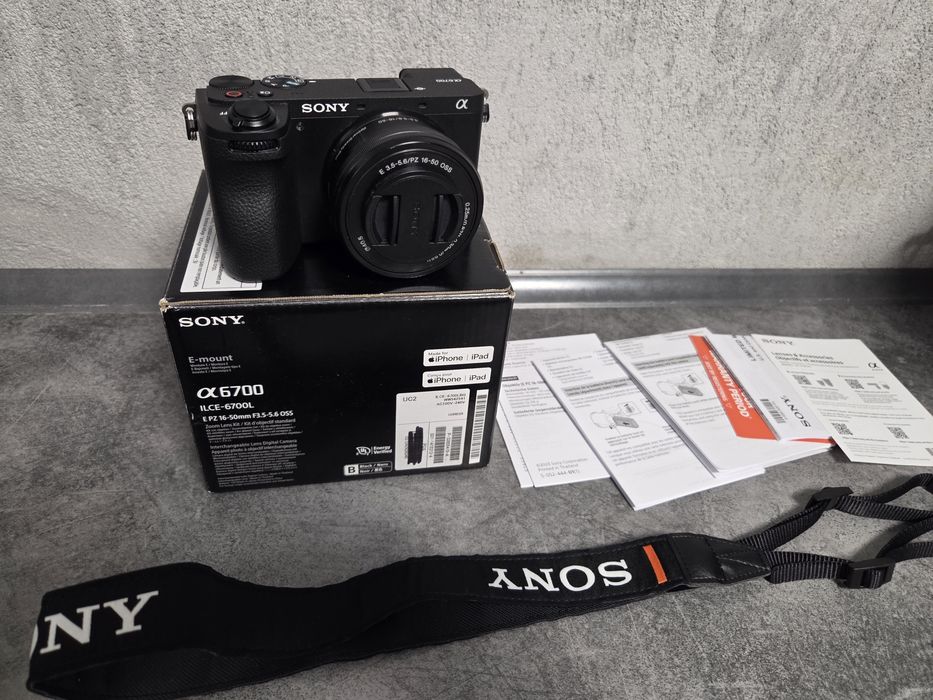 Sony A6700 + obiektyw 16-50mm + SanDisk 128GB | NOWY / OPEN-BOX
Sony A6700 + obiektyw 16-50mm + SanDisk 128GB | NOWY / OPEN-BOX