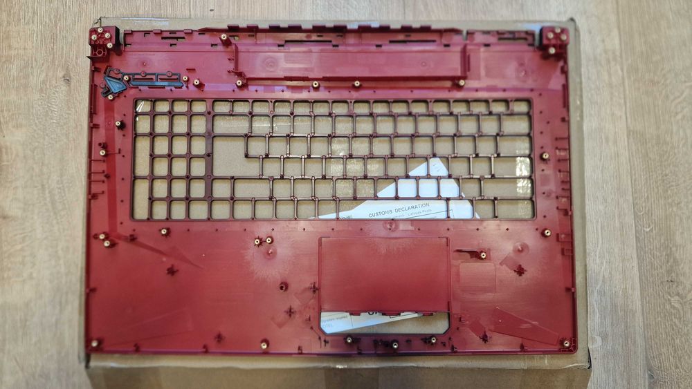 Топкейс, палмрест, верхняя часть корпуса MSI GL73 GP73 MS-17C1 17C5