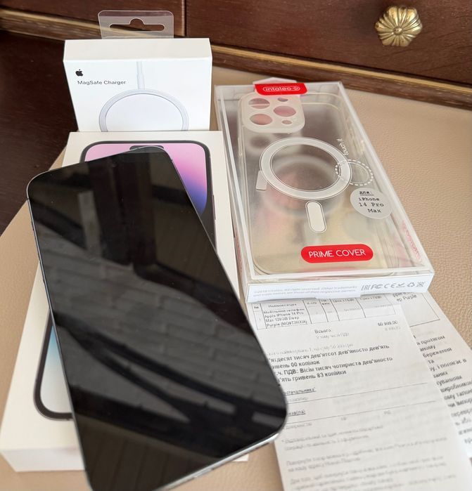 iPhone 14 Pro Max deep purple 128, офіційний , SIM card