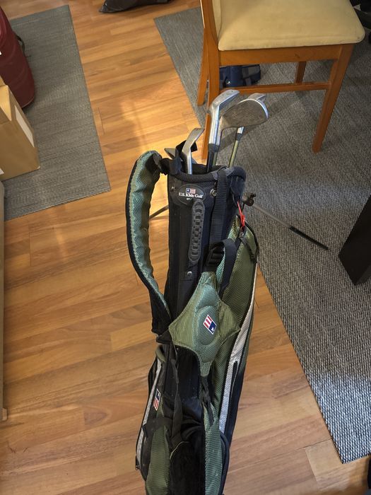 Mala de golf com tacos U.S kids Golf