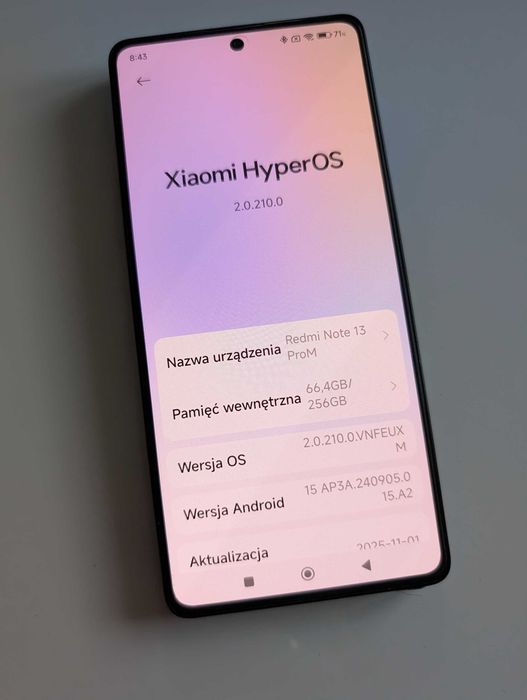 Xiaomi Redmi Note 13 pro 8/256 . GW do 18.09.26