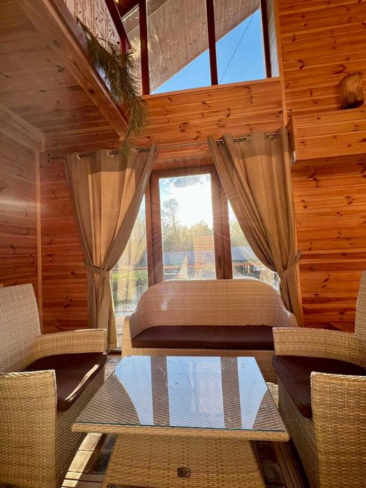 Баня на озері, сауна