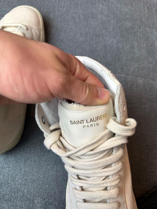 Saint Laurent Canvas Court Classic