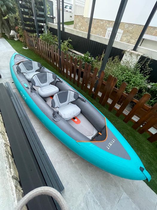 Canoa Kayak Insuflável Itiwit Azul para 3 pessoas