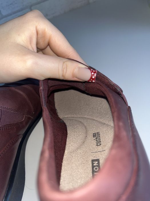 Mokasyny na koturnie damskie 37.5