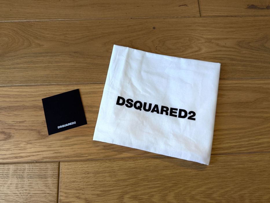 Dsquared2 Rider Męskie Sneakersy Biało-Beżowe 43