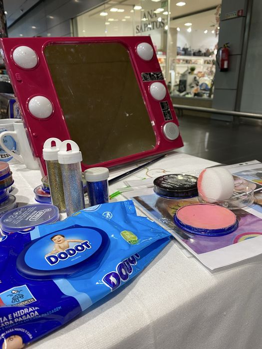 Animação infantil - pinturas faciais