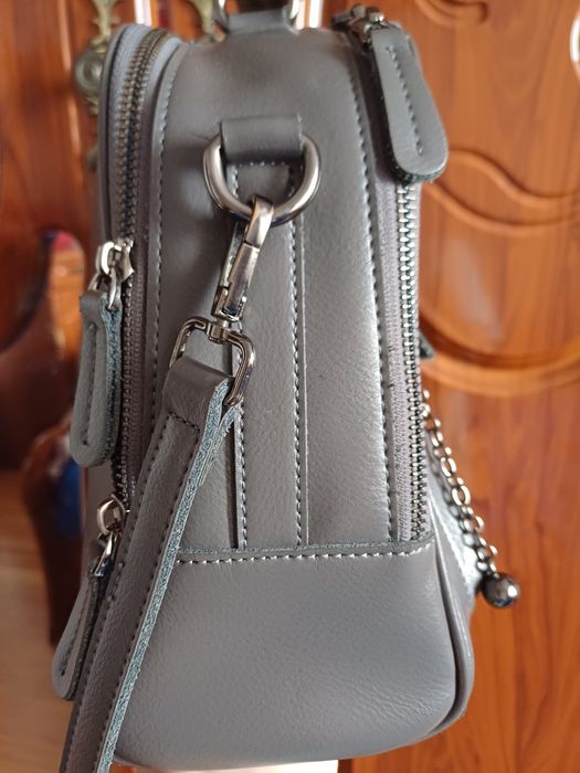 Шкіряна жіноча сумка