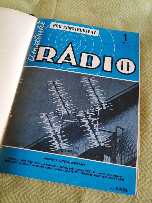 Radio, Krótkofalarstwo,  Elektronika  - Amatorskie Radio 1984