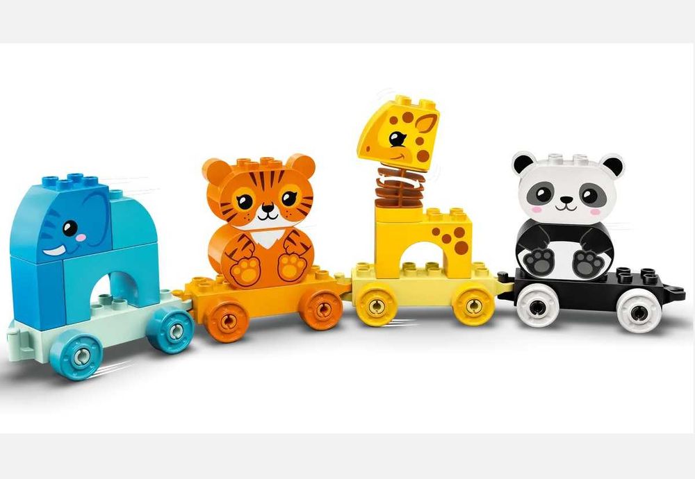 LEGO Duplo 10955 Pociąg ze Zwierzątkami, Komplet z pudełkiem, stan BDB