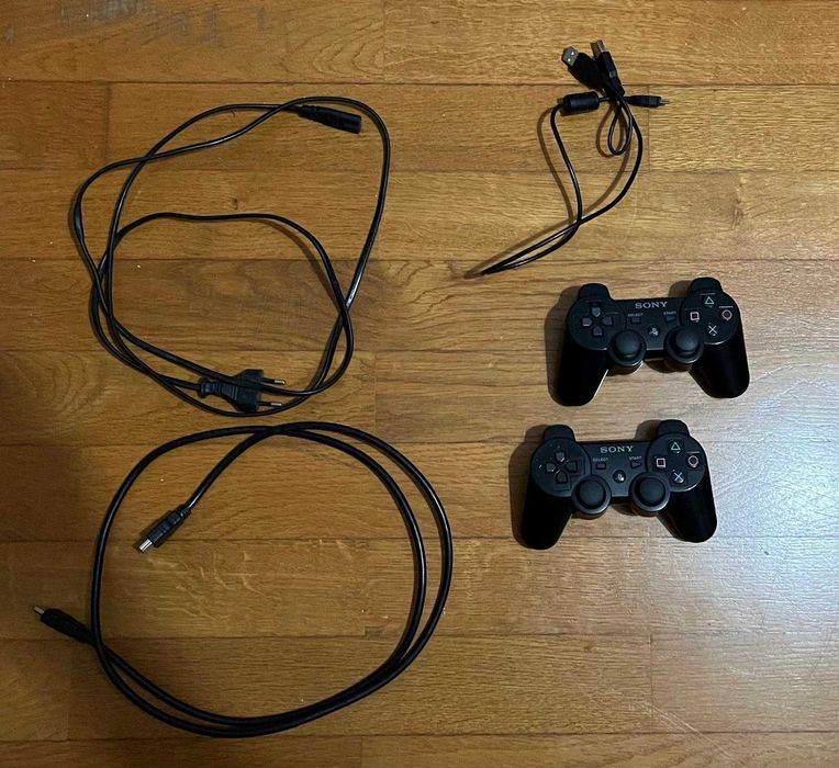 PS3 Slim + 2 Comandos Originais Sony | Excelente Estado