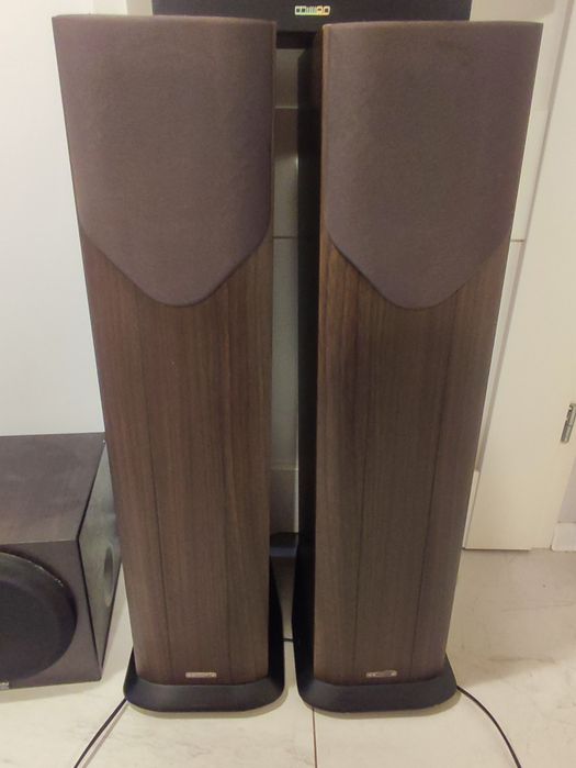 Zestaw kolumn i głośników Mission M33i + MHT System + Subwoofer Yamaha