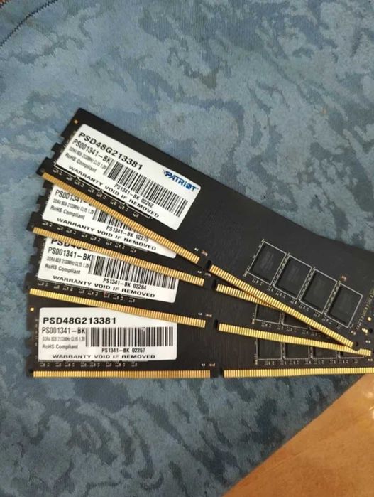 Оперативна пам'ять DDR5 DDR4 DDR3, комплектуючі