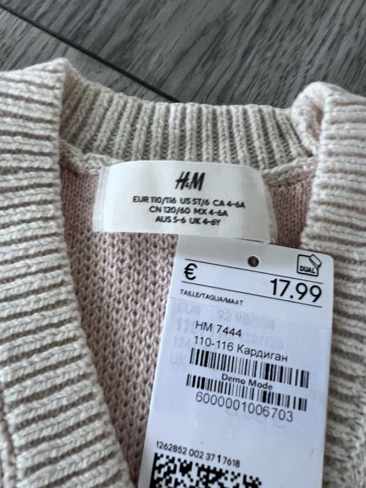 Кардиган H&M  кардиган для дівчинки
