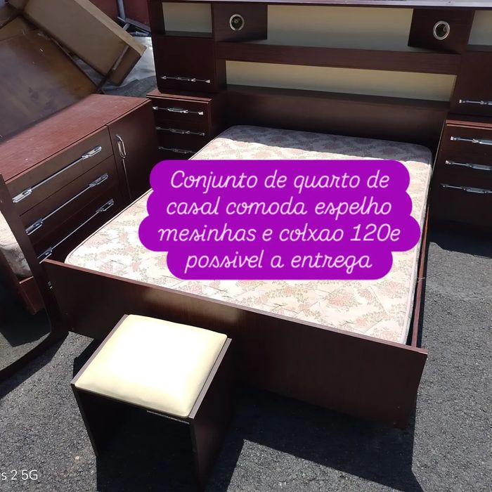 Conjunto de mobilia de casal