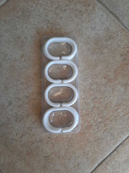 Argolas para Cortina Duche (12 unid.)