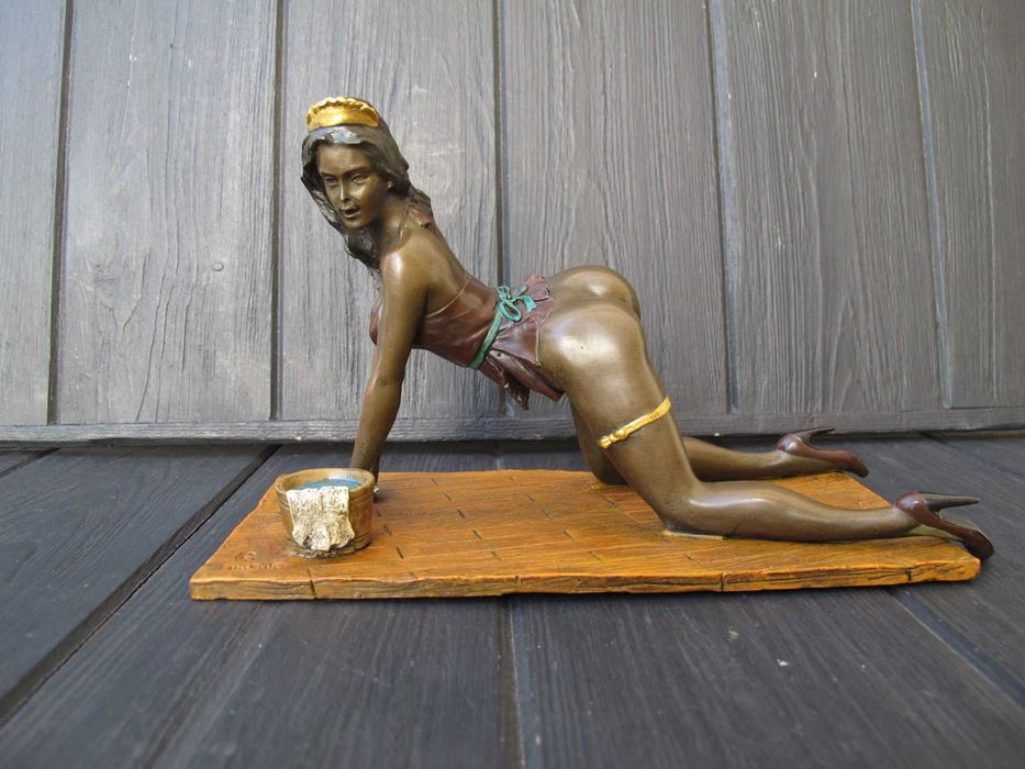 Эротическая статуэтка . Бронза  1,5 кг !