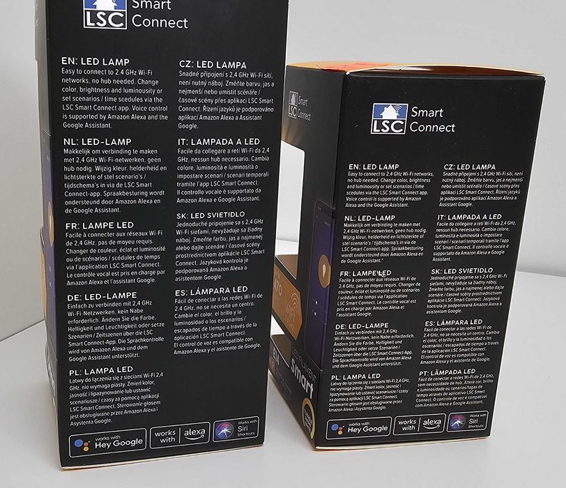 Żarówka Led LSC Smart Connect WIFI 7 watów 806 lumenów E27