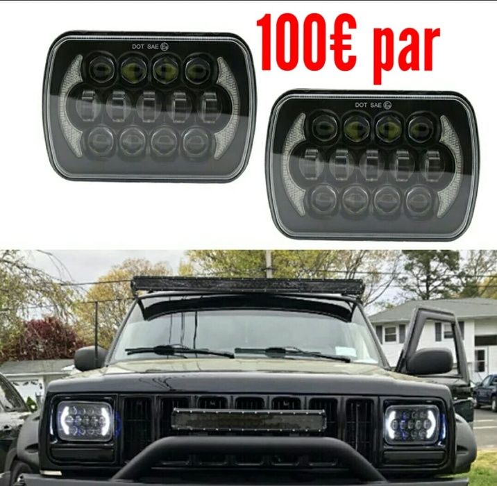 Barra led 7D 270w + Kit ligação