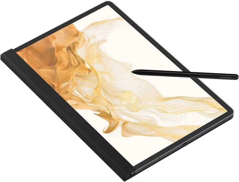 Чехол для Samsung Tab S8+/S7 FE/S7+ Note View Cover Black оригинальный