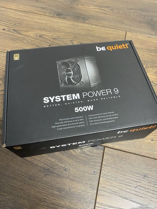 блок питания be quiet! system power 500w