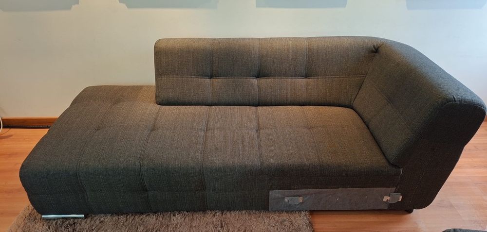 Parte de sofá, chaise longue 2,25 cm por 1 metro