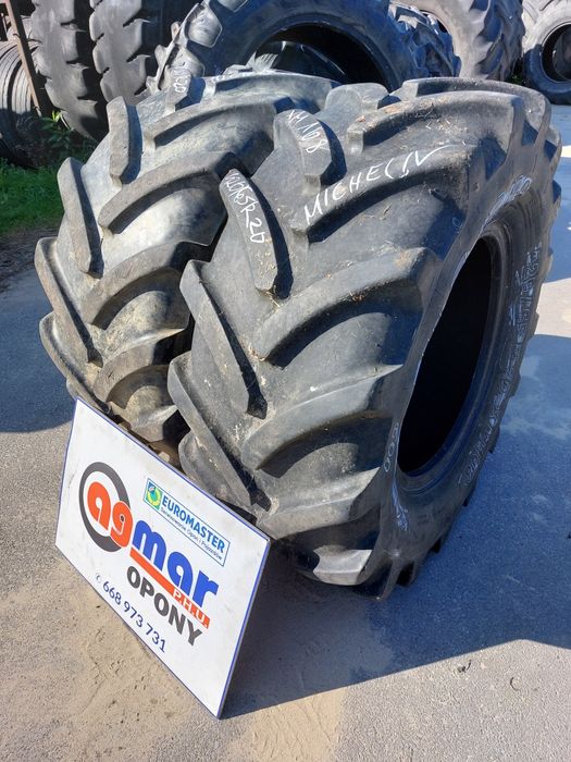 420/65R20 Michelin opony rolnicze używane para