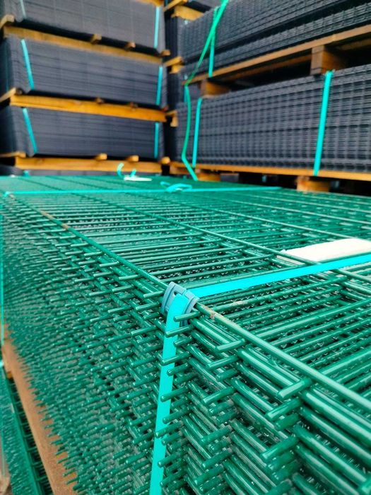 Ogrodzenie panelowe 2D wysokość 163, 6/5/6 - ocynk + RAL - PRODUCENT