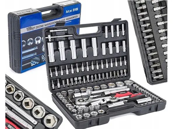 Набор инструмента BEST B109 ! 1/2'',1/4'' (6-гр.)