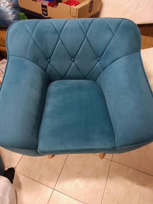 Sofa i krzesło skandynawskie  1+3