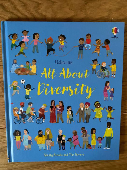 All about diversity ksiazka Usborne nowa pięknie wydana