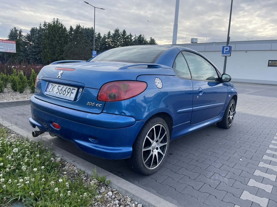 Peugeot 206cc 1.6 benzyna