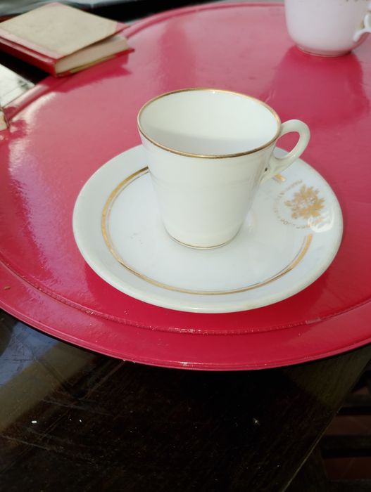 Chávena de café Vista Alegre marinha portuguesa