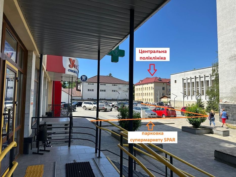 Оренда комерційного приміщення в центрі м.Тячів