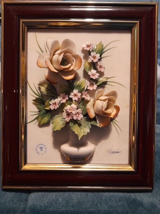 Conjunto 3 quadros em relevo