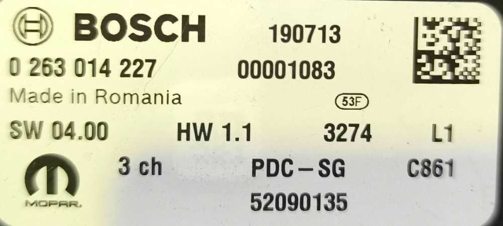 Módulo Eletrónico 52090135 - FIAT TIPO Hatchback