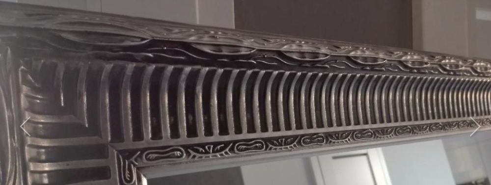 LUSTRO duże 180 x 78 cm antyk srebrne